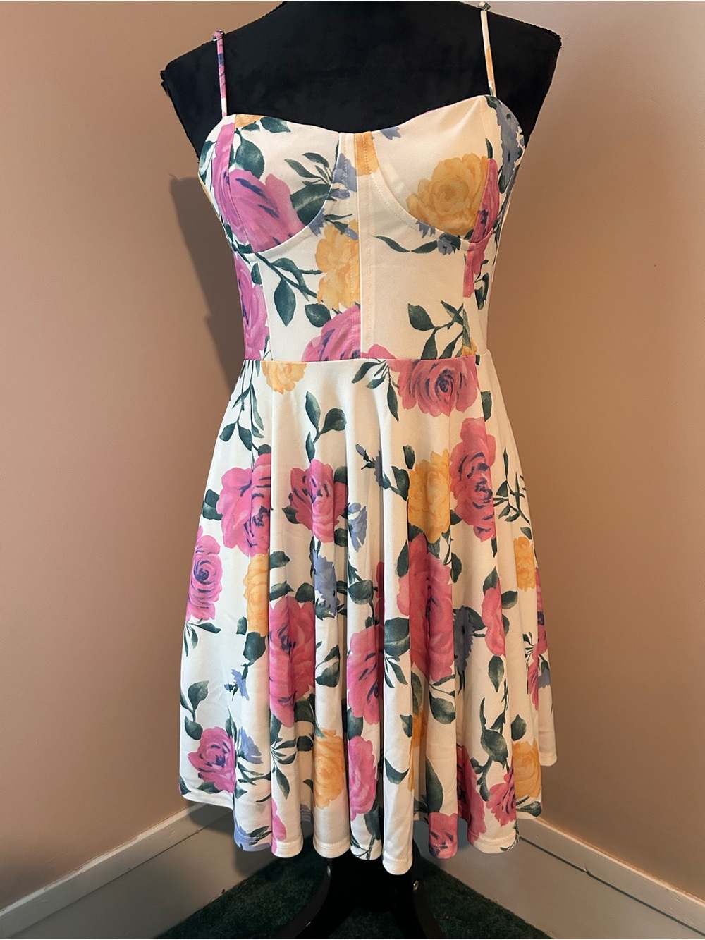 Floral Forever 21 Large Dress